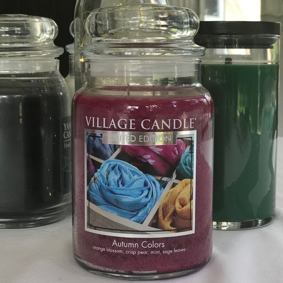 Village Candle Other - Village Candle Autumn Colors Ltd Edition Lg Jar